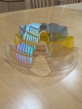 Duco Interchangeable Sports Sunglasses Lenses